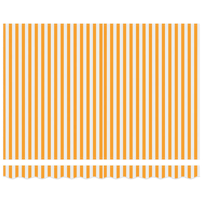 Tenda retrattile Giallo 300 x 200 cm Tessuto | homemem39