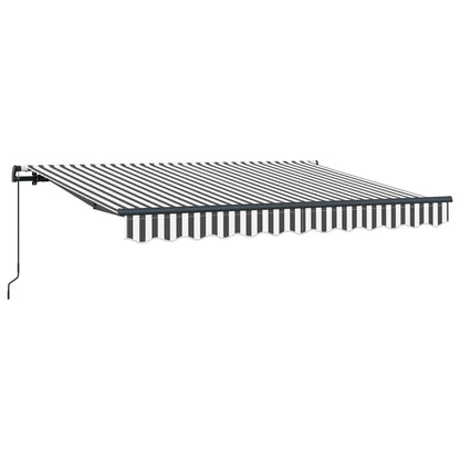 Tenda retrattile Antracite 300 x 200 cm Tessuto | homemem39