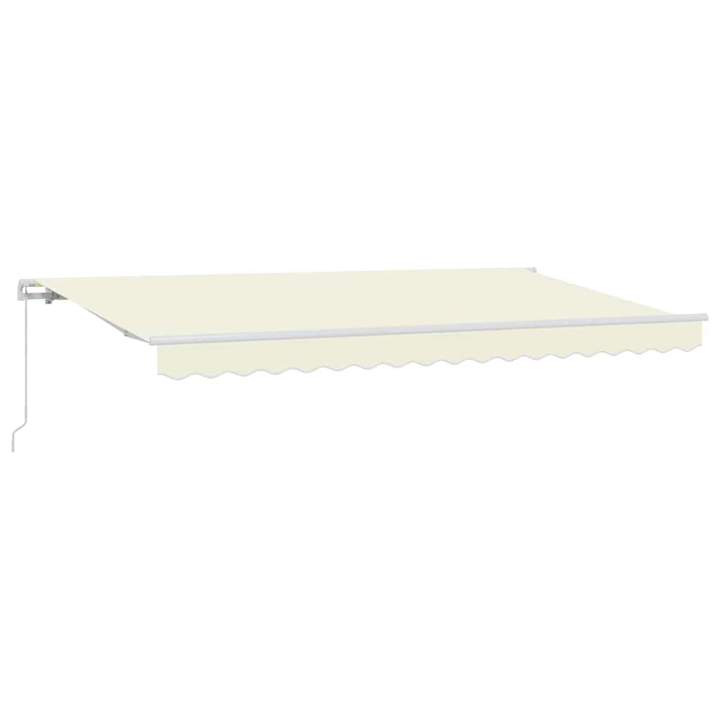 Tenda Retrattile Crema 350 x 200 cm Tessuto | homemem39