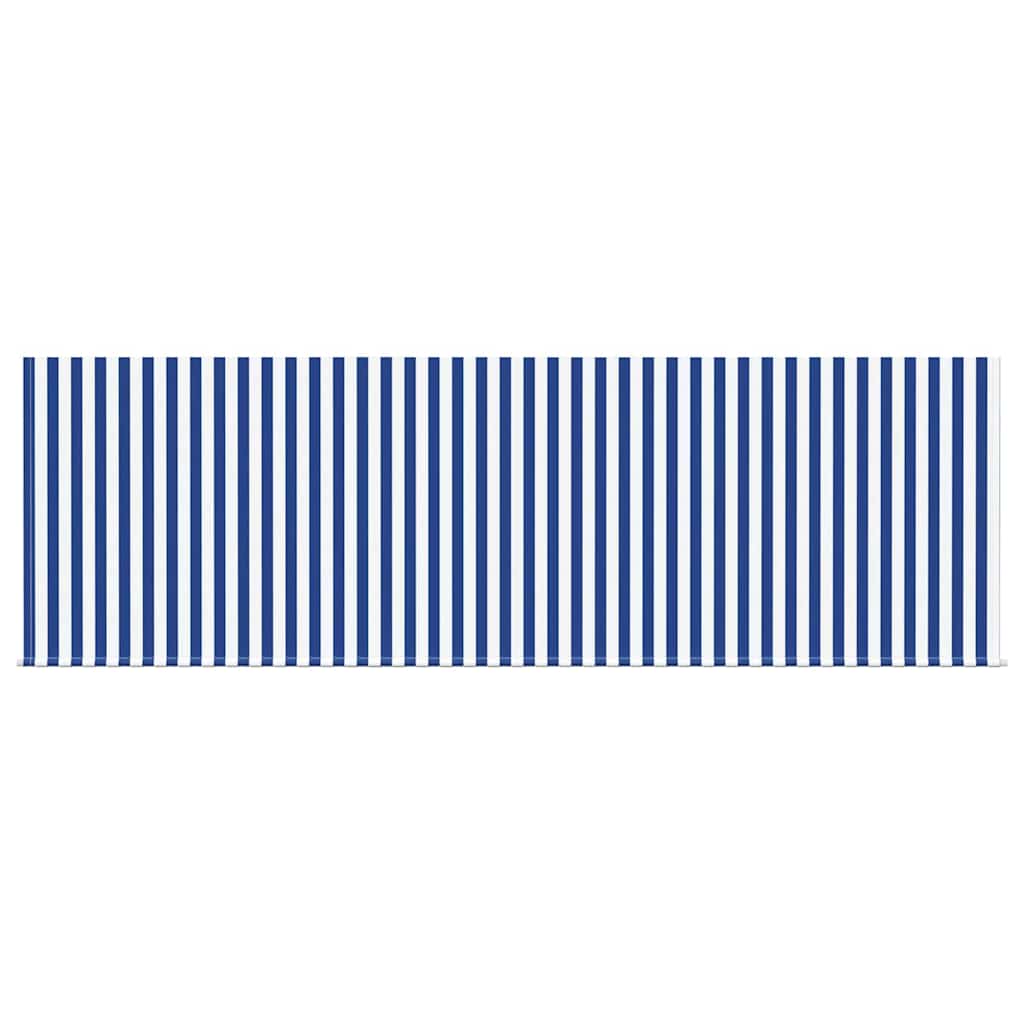 Tenda Retrattile Rigato Blu 350 x 200 cm Tessuto | homemem39