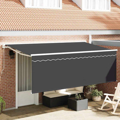 Tenda Retrattile Crema 350 x 200 cm Poliestere e Alluminio | homemem39