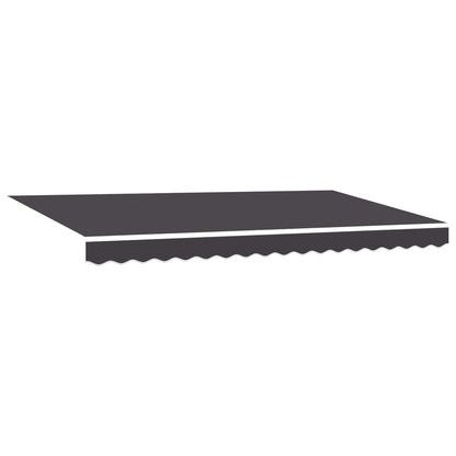 Tenda Retrattile Antracite 350 x 200 cm Poliestere e Alluminio | homemem39