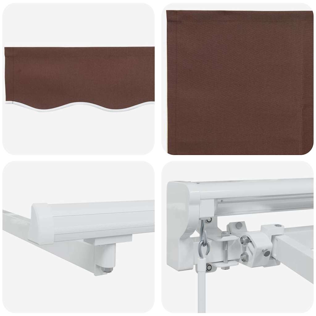 Struttura della tenda Marrone 350 x 200 cm | homemem39