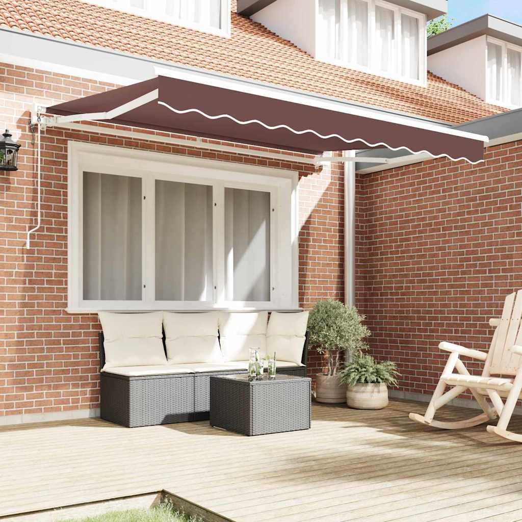 Struttura della tenda Marrone 350 x 200 cm | homemem39