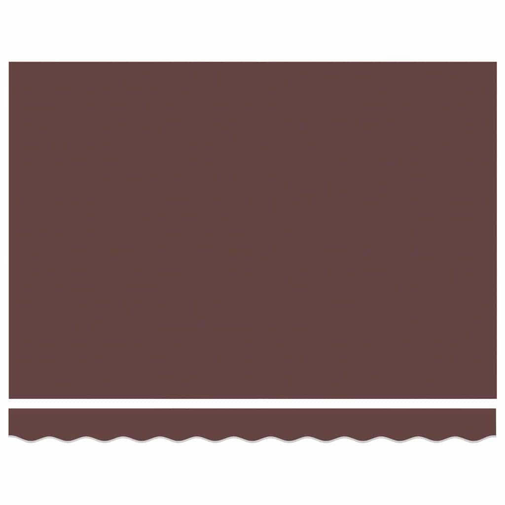 Tenda Retrattile Marrone 350 x 200 cm Tessuto | homemem39