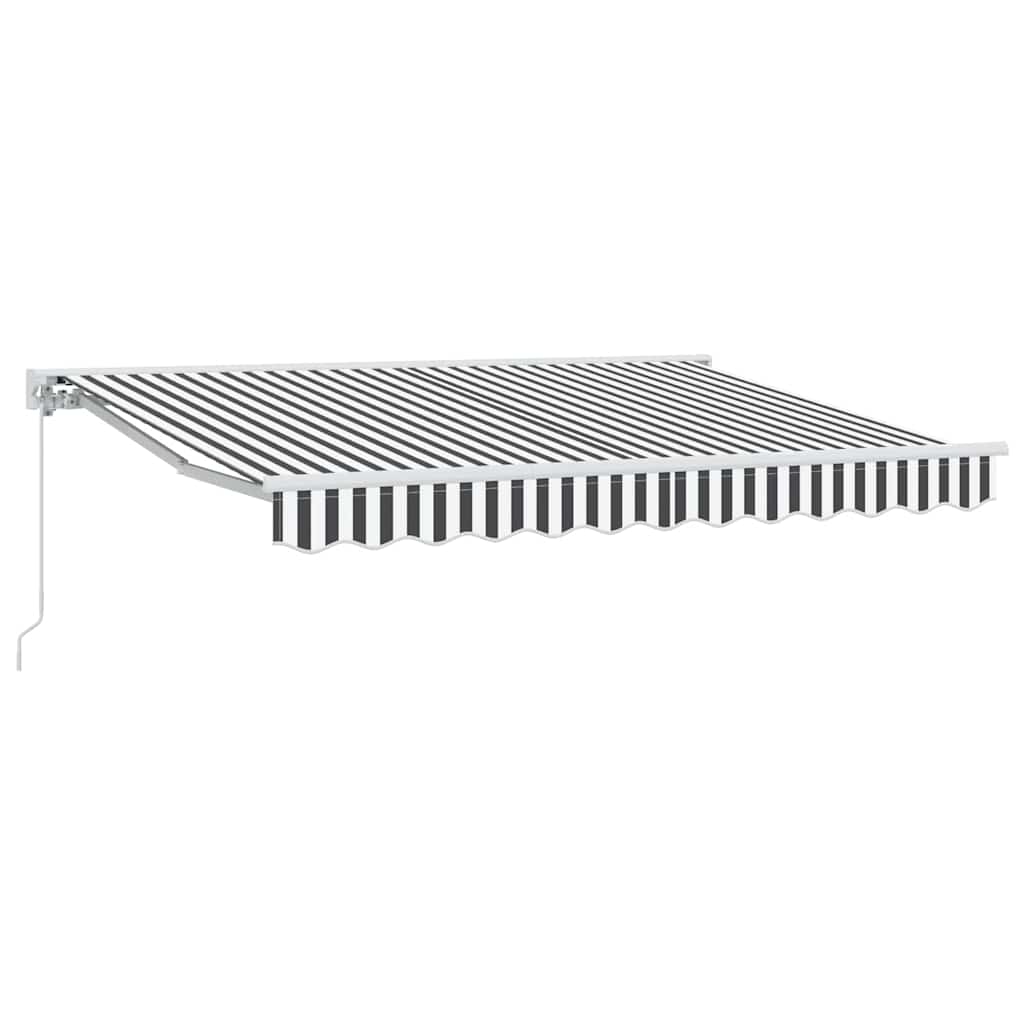 Struttura della tenda Antracite e Bianco 350 x 200 cm | homemem39