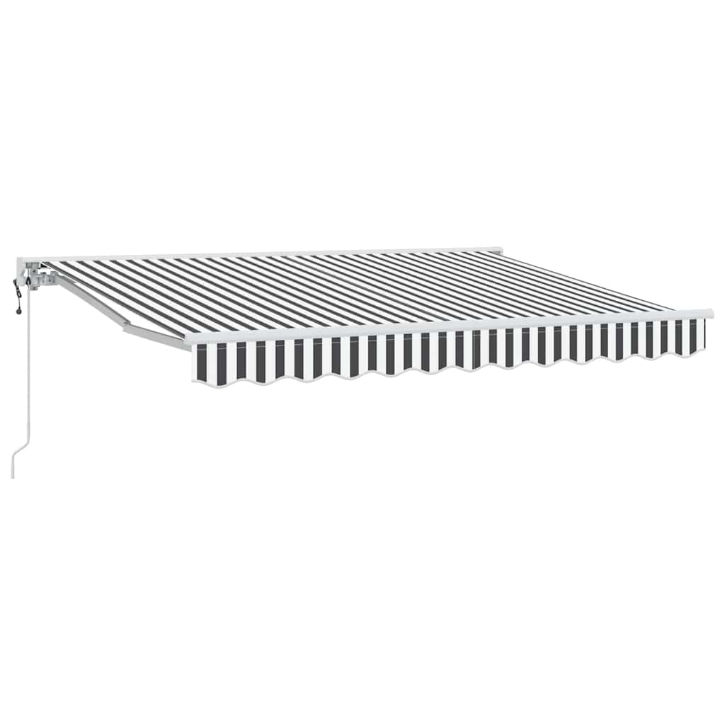 Struttura della tenda Antracite e Bianco 350 x 200 cm | homemem39
