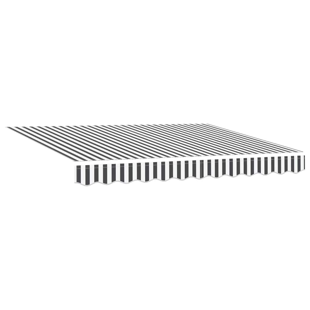 Tenda Retrattile Antracite 350 x 200 cm Tessuto | homemem39