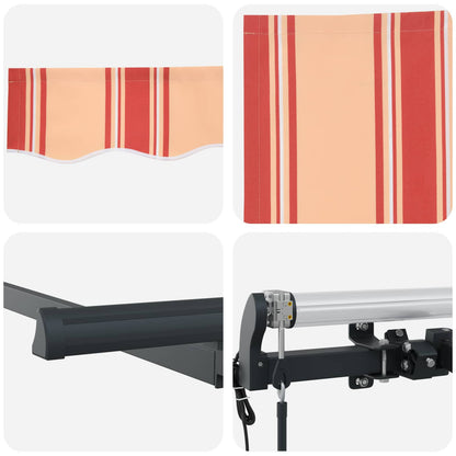 Tenda Retrattile Giallo 350 x 200 cm Tessuto | homemem39