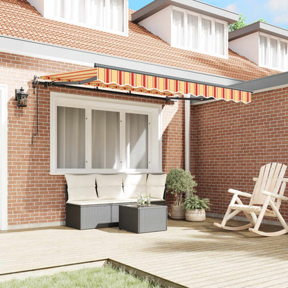 Tenda Retrattile Giallo 350 x 200 cm Tessuto | homemem39