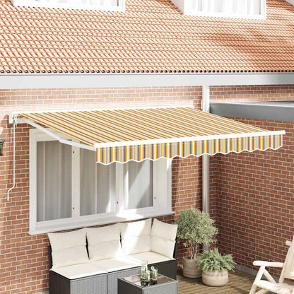 Struttura della tenda Giallo e Grigio 350 x 200 cm