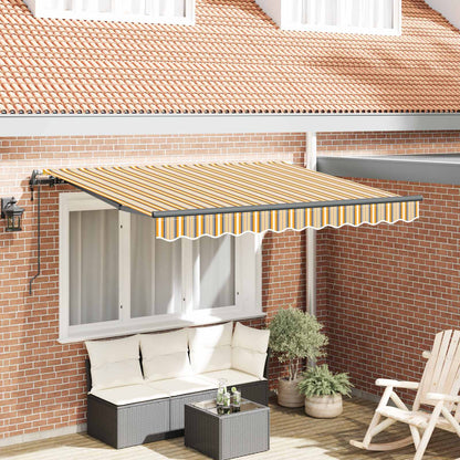Tenda Retrattile Giallo 350 x 200 cm Tessuto | homemem39