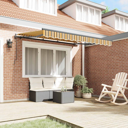 Tenda Retrattile Giallo 350 x 200 cm Tessuto | homemem39