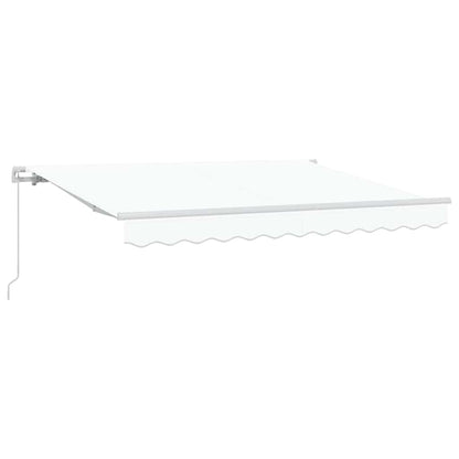 Tenda Retrattile Bianco 350 x 200 cm Tessuto | homemem39
