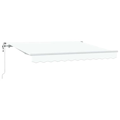 Tenda Retrattile Bianco 350 x 200 cm Tessuto | homemem39