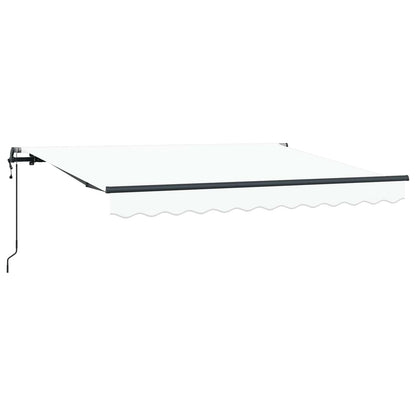 Tenda Retrattile Bianco 350 x 200 cm Tessuto | homemem39