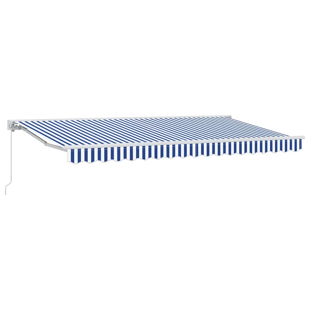 Struttura della tenda Blu e Bianco 400 x 200 cm | homemem39