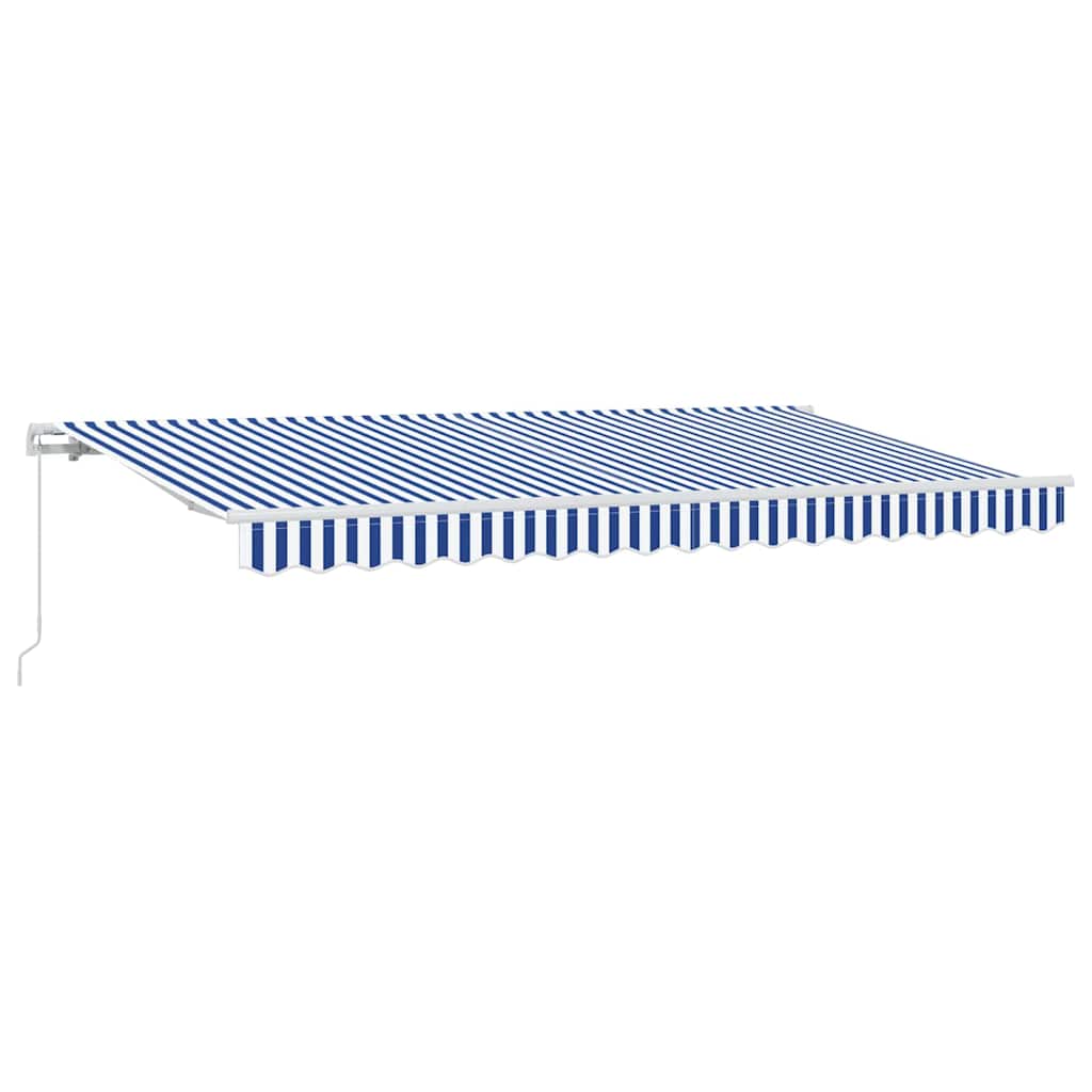 Tenda Retrattile Blu 400 x 200 cm Tessuto | homemem39