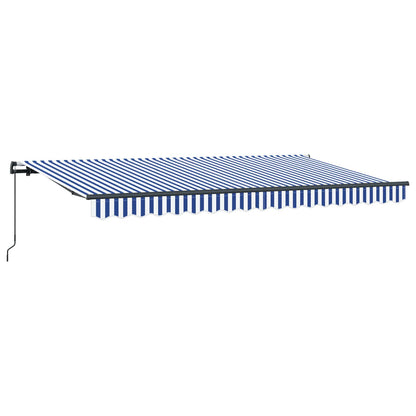 Tenda Retrattile Blu 400 x 200 cm Tessuto