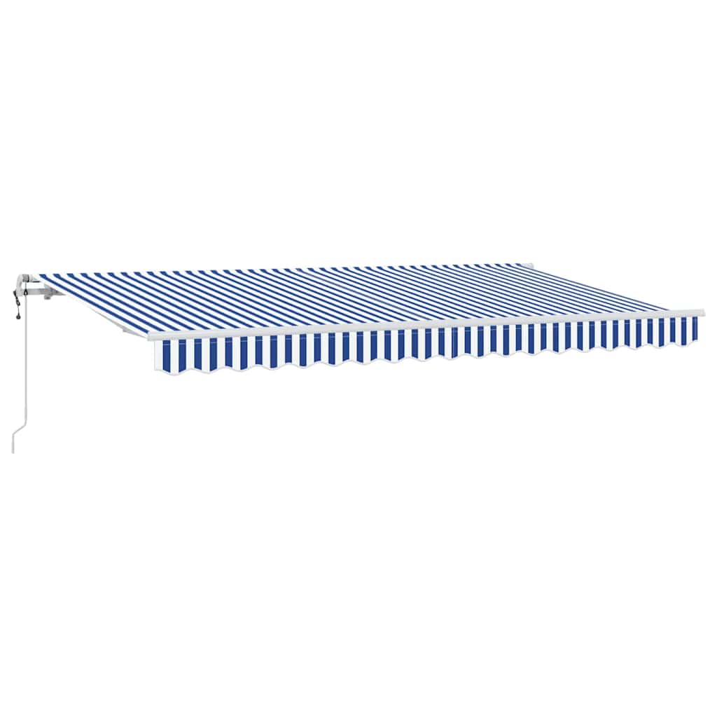 Tenda Retrattile Blu 400 x 200 cm Tessuto