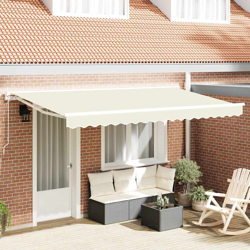 Struttura della tenda Crema 400 x 200 cm | homemem39