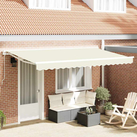 Struttura della tenda Crema 400 x 200 cm | homemem39