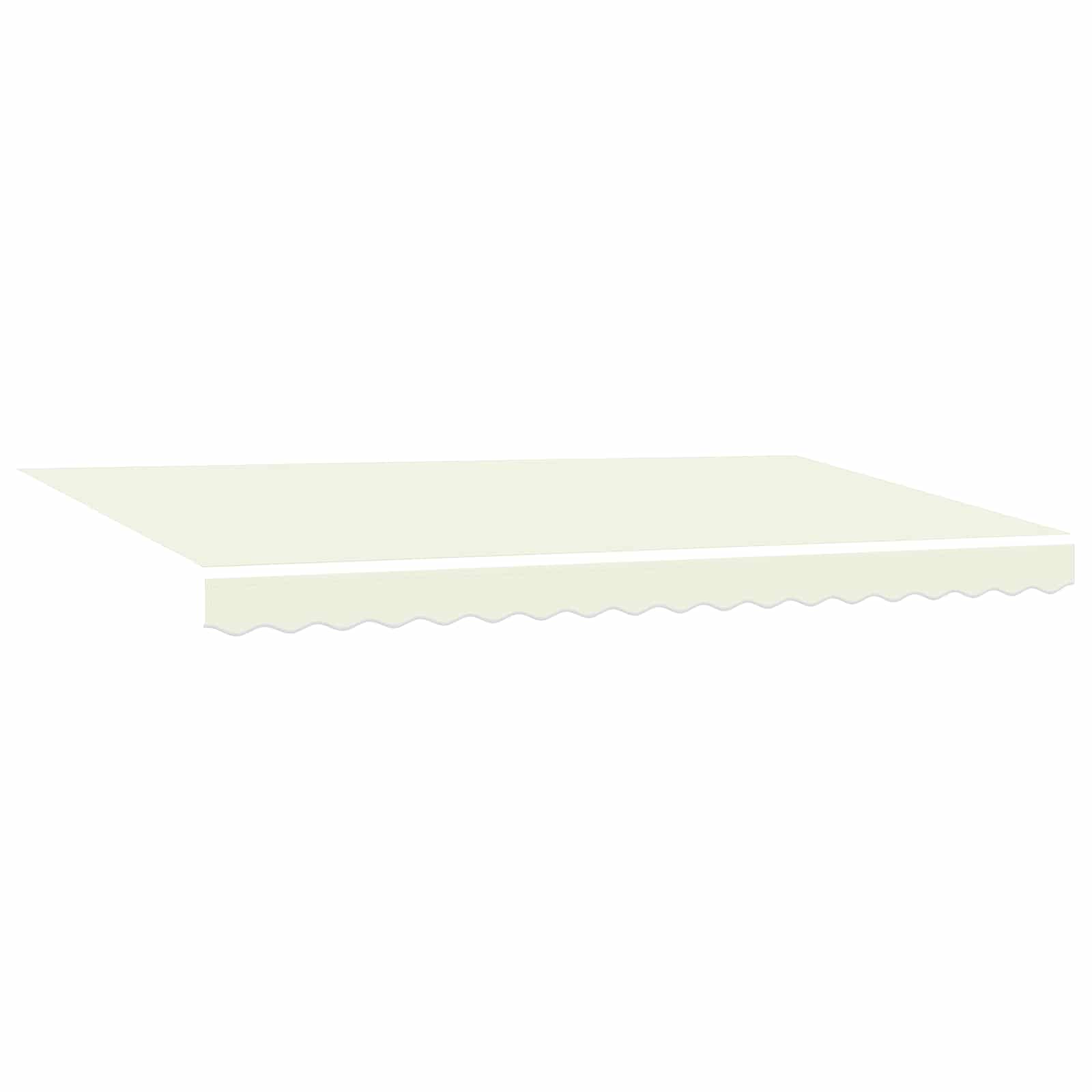 Tenda Retrattile Crema 400 x 200 cm Tessuto | homemem39