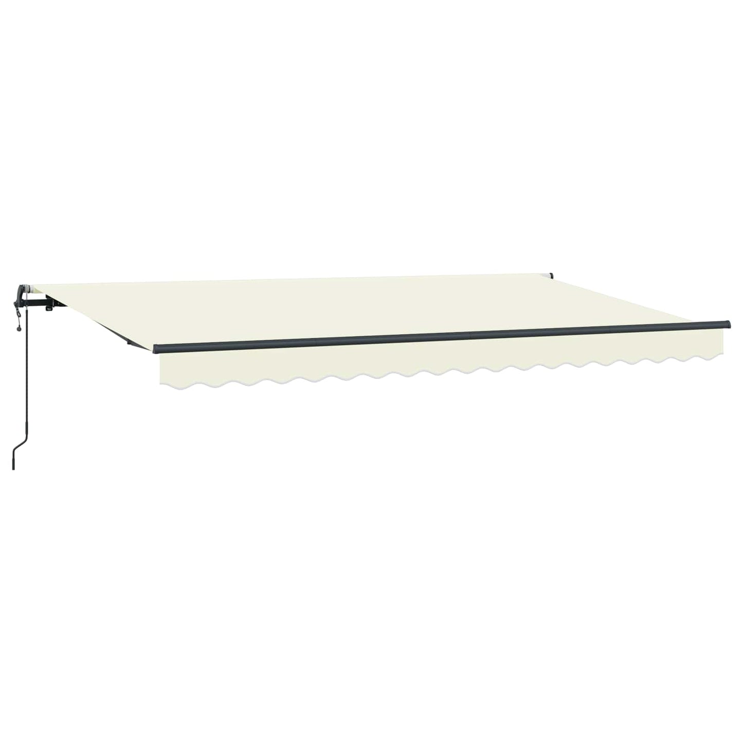 Tenda Retrattile Crema 400 x 200 cm Tessuto | homemem39