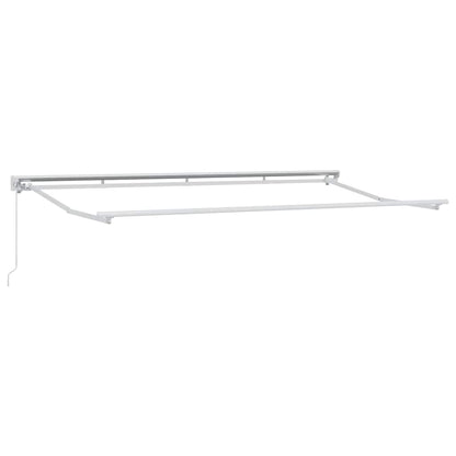 Tenda Retrattile Blu e Bianco 400 x 200 cm | homemem39
