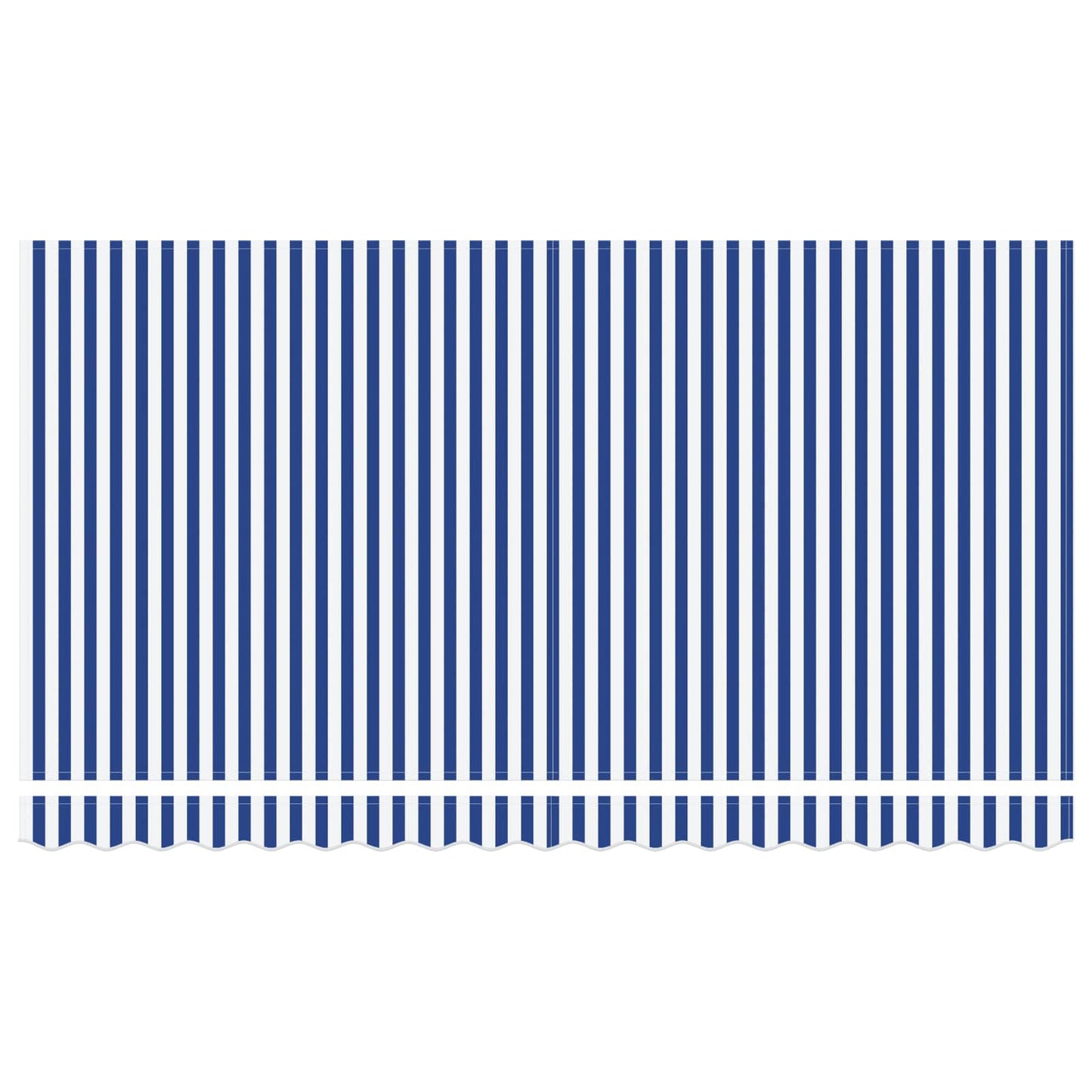 Tenda Retrattile Blu e Bianco 400 x 200 cm | homemem39