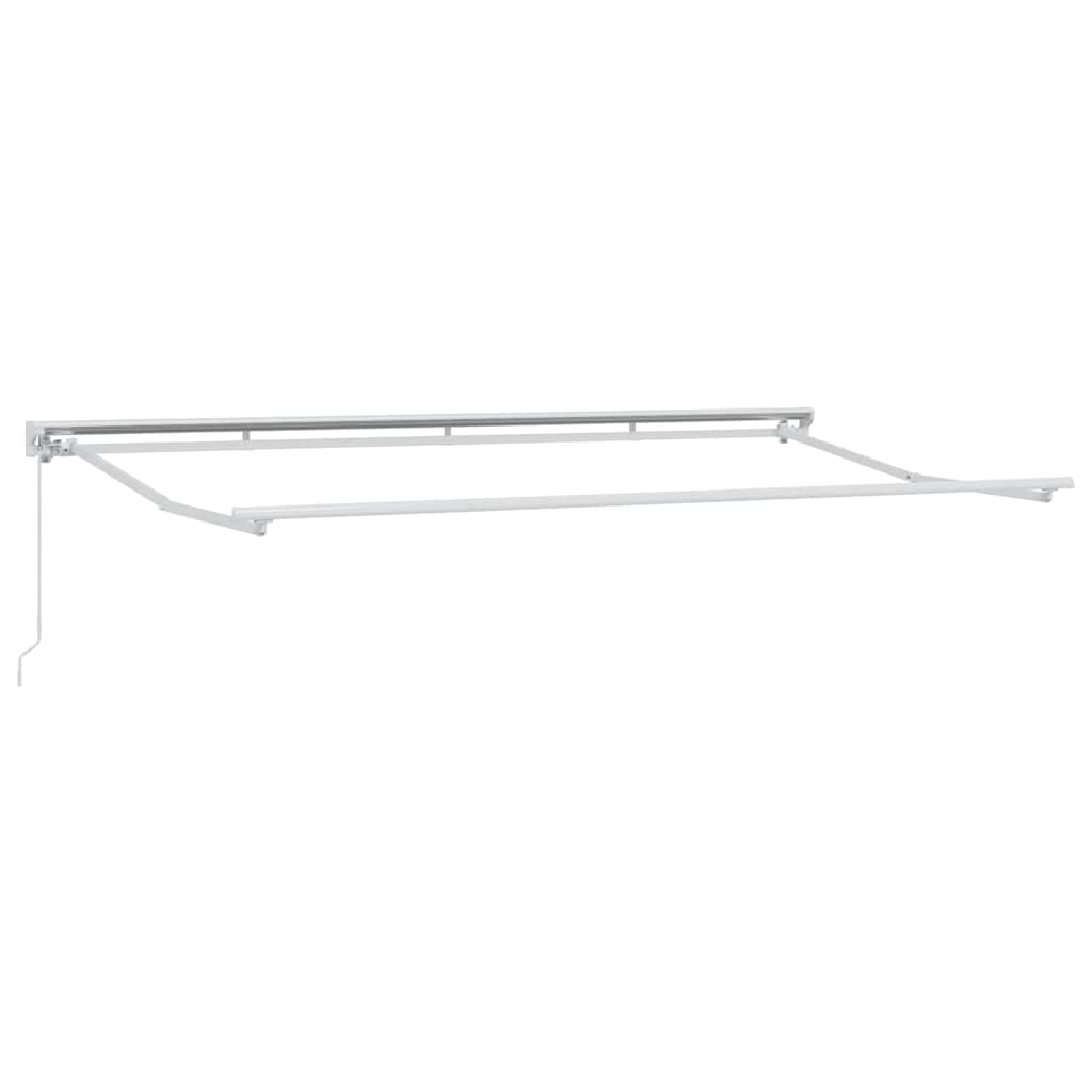 Tenda Retrattile Crema 400 x 200 cm Poliestere e Alluminio | homemem39