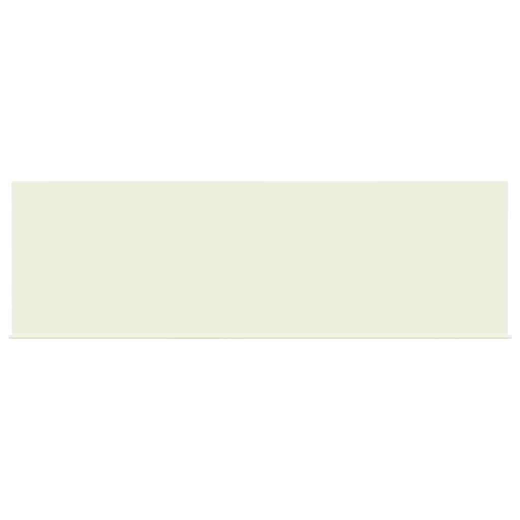 Tenda Retrattile Crema 400 x 200 cm Poliestere e Alluminio