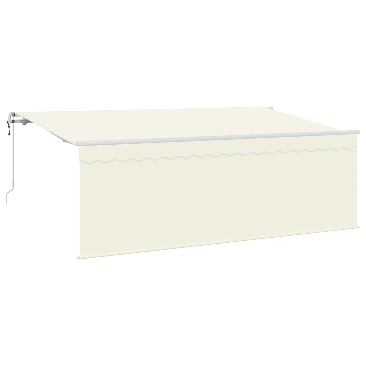Tenda Retrattile Crema 400 x 200 cm Poliestere e Alluminio | homemem39