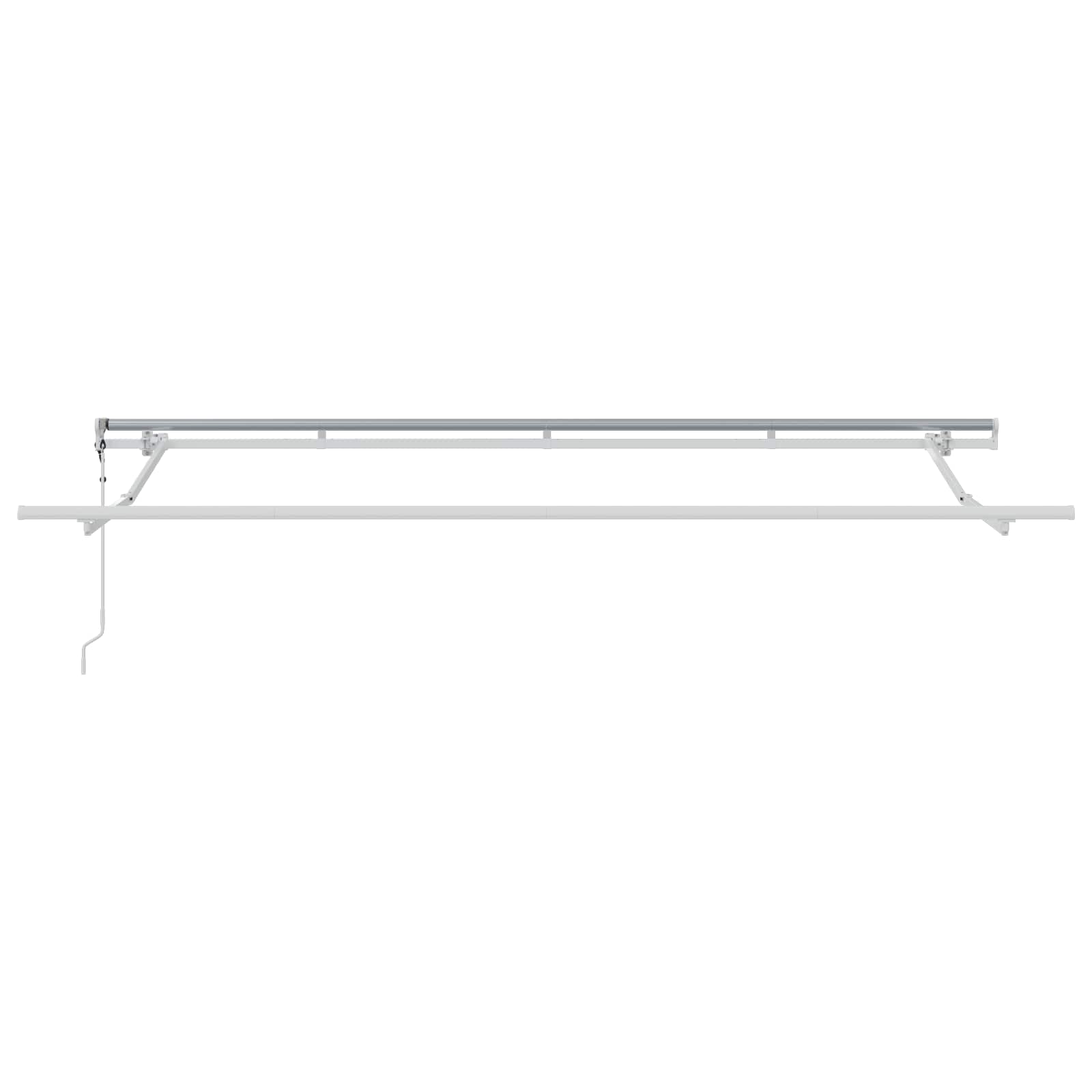 Tenda Retrattile Crema 400 x 200 cm Poliestere e Alluminio | homemem39