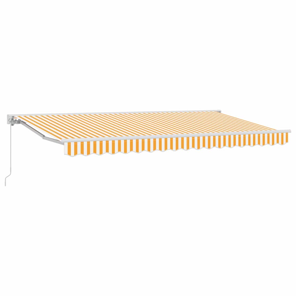 Struttura della tenda Giallo e Bianco 400 x 200 cm | homemem39