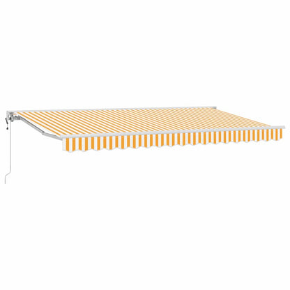 Struttura della tenda Giallo e Bianco 400 x 200 cm