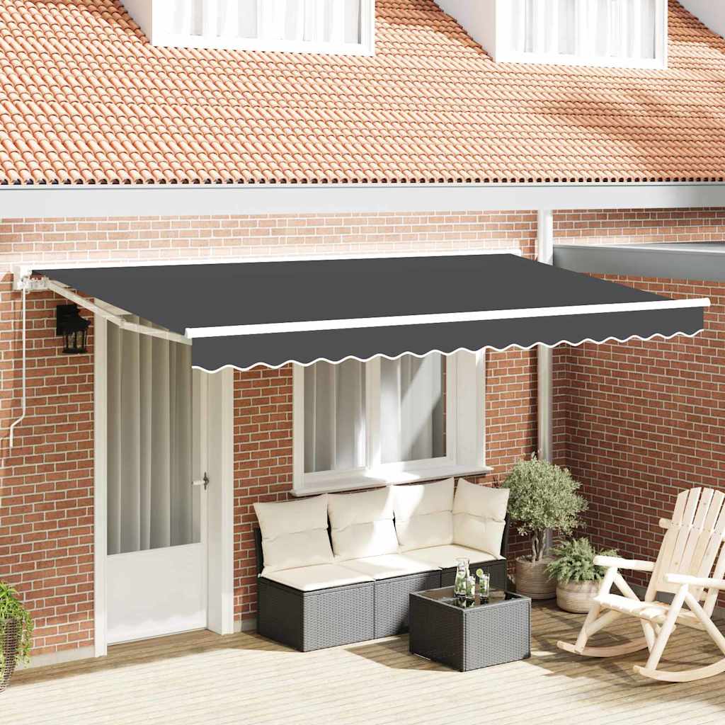 Struttura della tenda Antracite 400 x 200 cm | homemem39