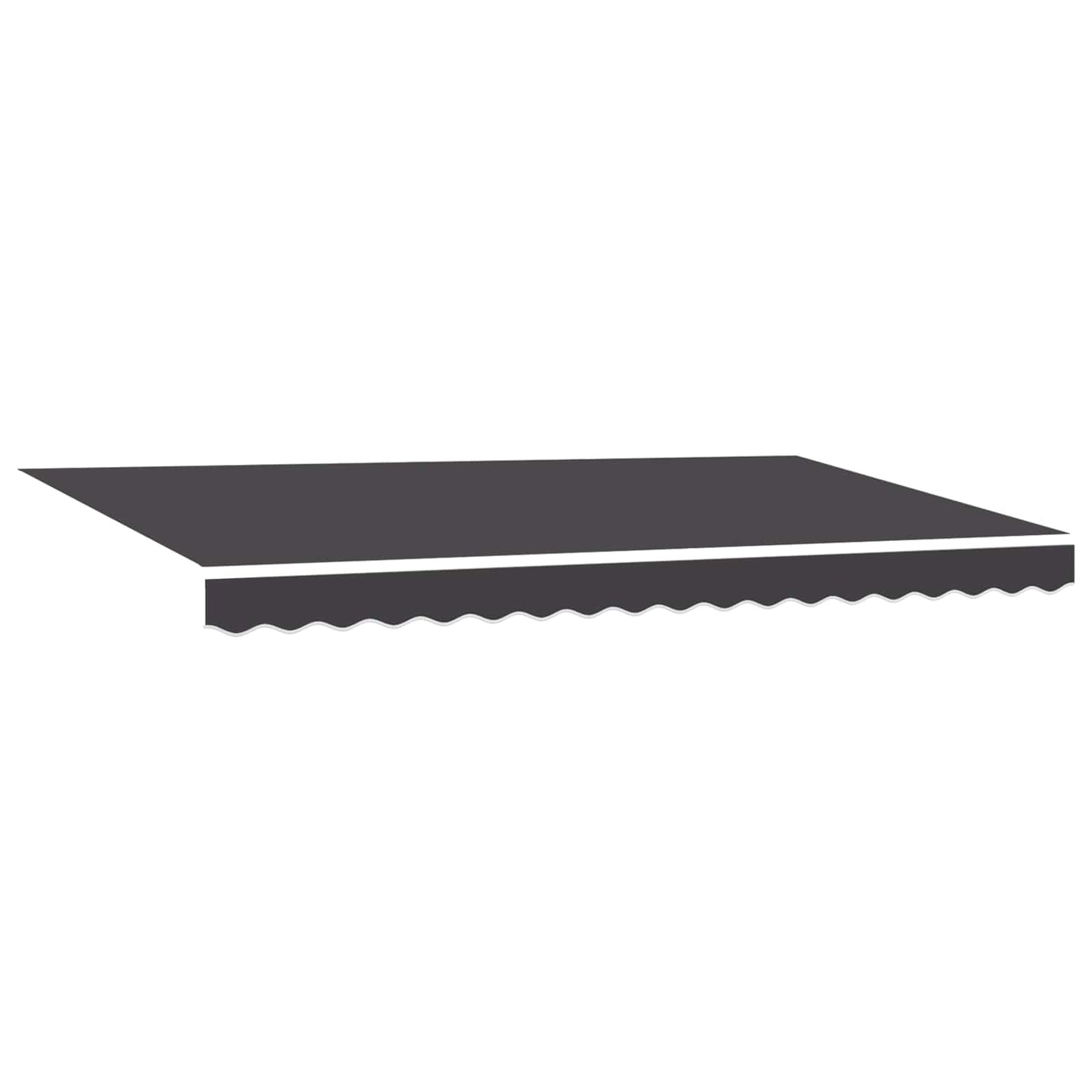 Tenda Retrattile Antracite 400 x 200 cm Poliestere e Alluminio | homemem39