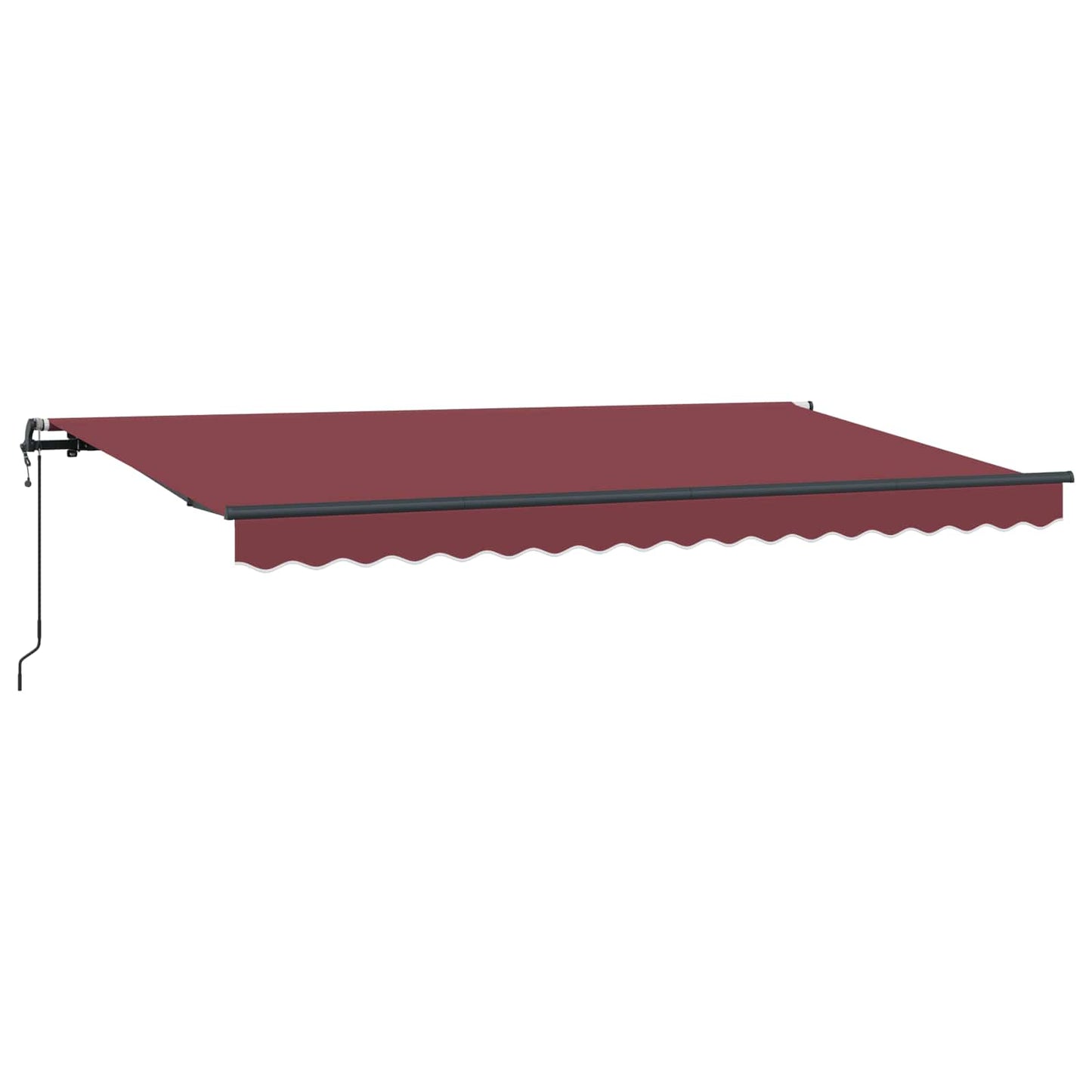 Tenda Retrattile Borgogna 400 x 200 cm Tessuto | homemem39