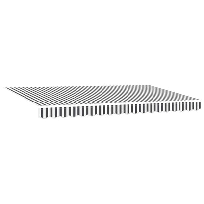 Tenda Retrattile Antracite 400 x 200 cm Tessuto | homemem39