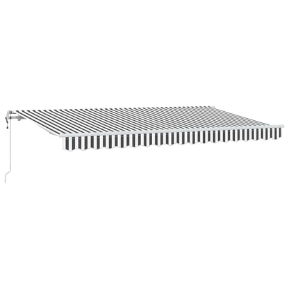 Tenda retrattile Antracite 400 x 200 cm Tessuto | homemem39
