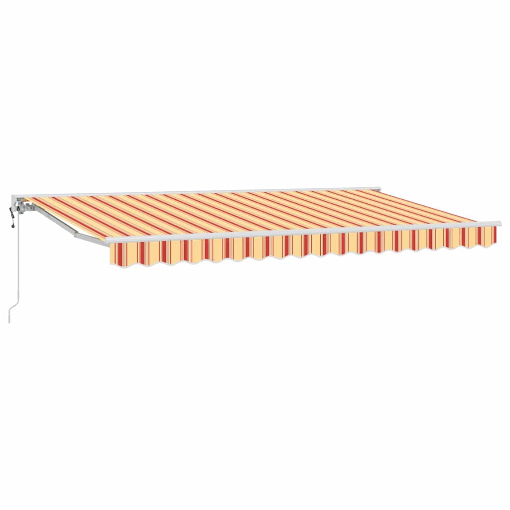 Tenda Retrattile Multicolore 400 x 200 cm Poliestere e Metallo