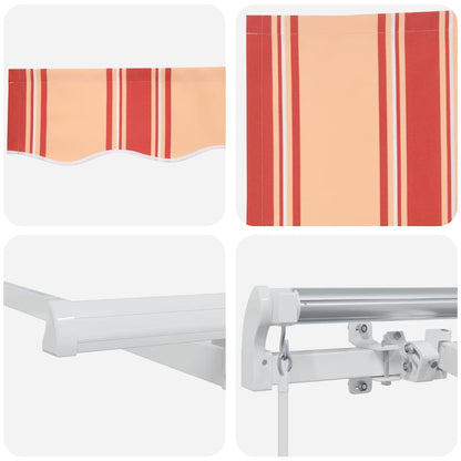 Tenda Retrattile Giallo 400 x 200 cm Tessuto