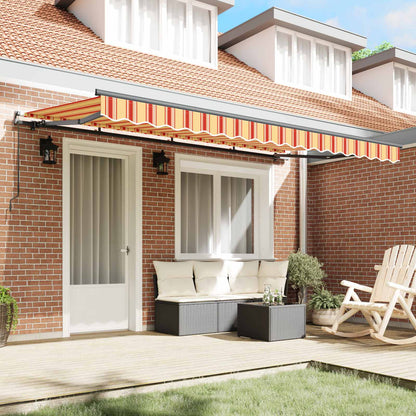 Tenda retrattile Giallo 400 x 200 cm Tessuto | homemem39