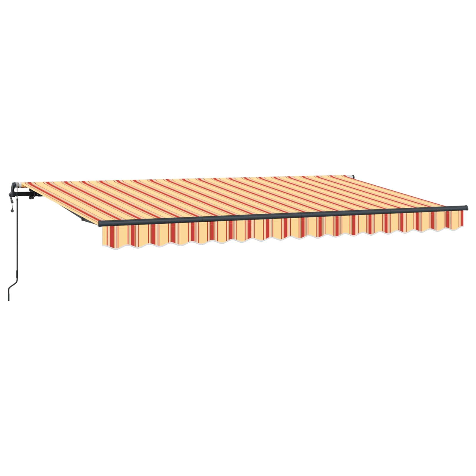 Tenda retrattile Giallo 400 x 200 cm Tessuto | homemem39