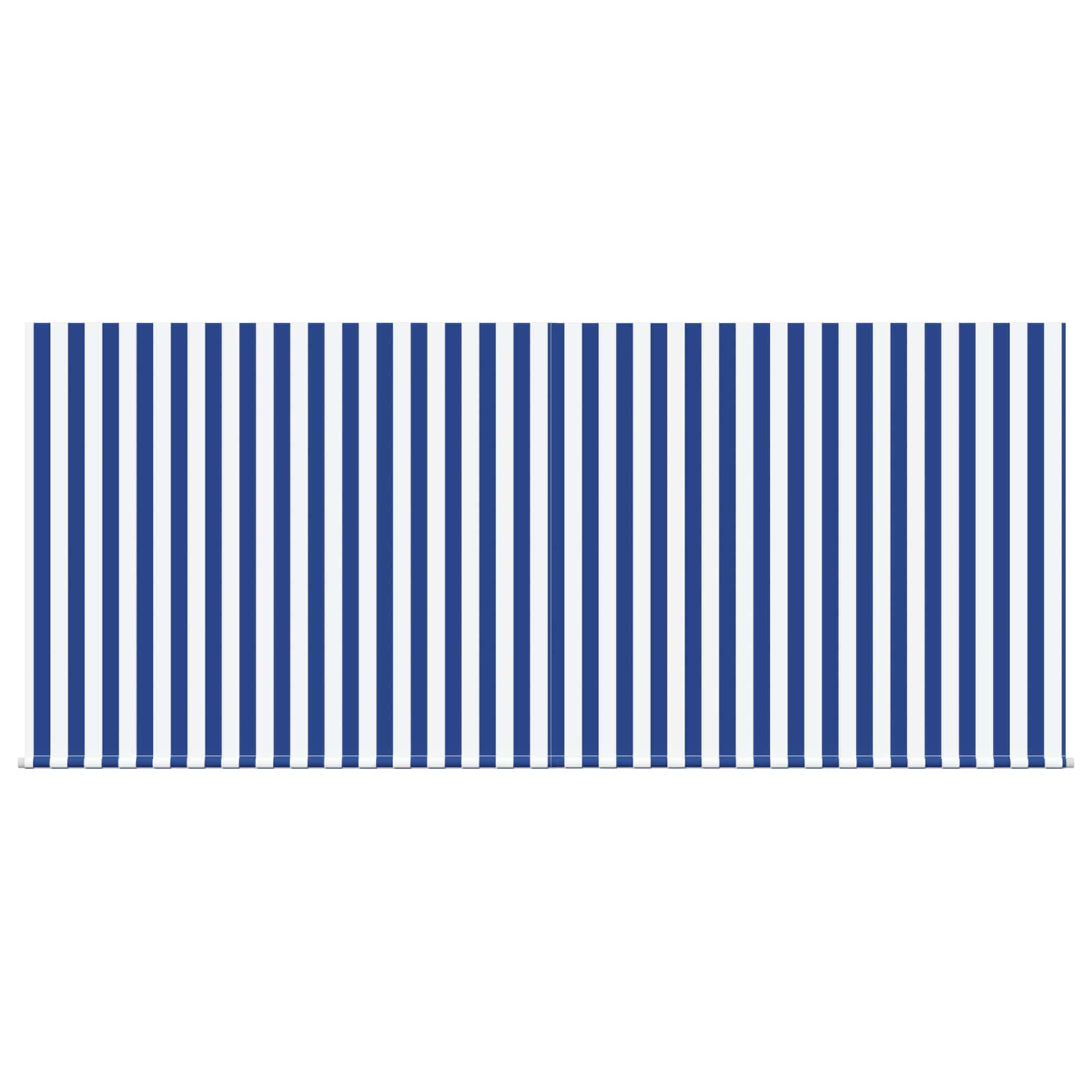 Tenda Retrattile Blu e Bianco 300 x 250 cm | homemem39