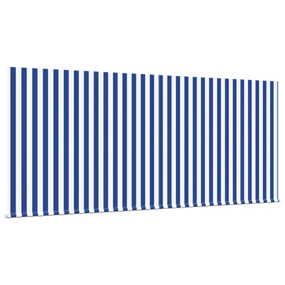 Tenda Retrattile Blu e Bianco 300 x 250 cm | homemem39