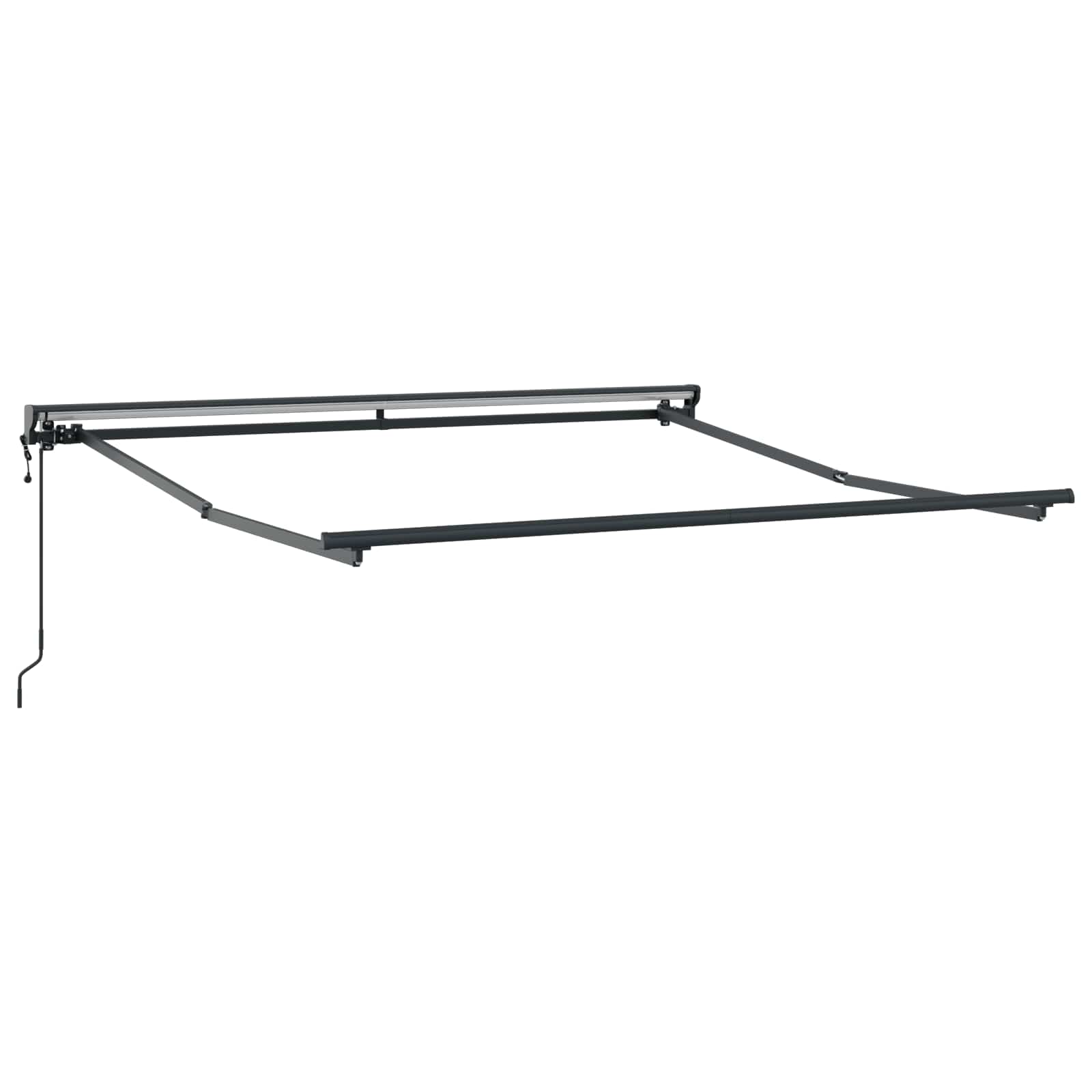 Tenda Retrattile Blu e Bianco 300 x 250 cm | homemem39