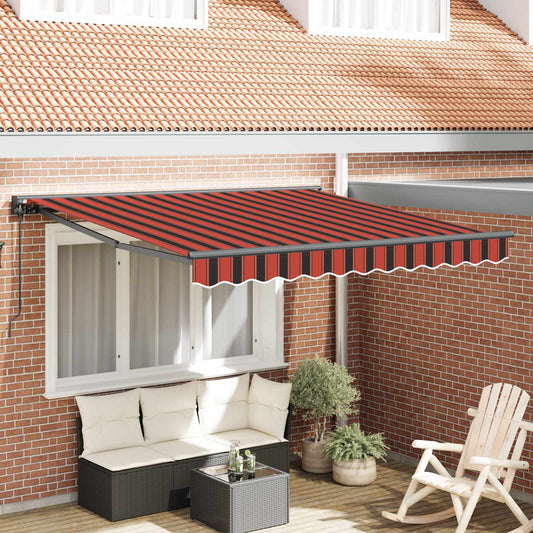 Struttura della tenda Arancione e Nero 300 x 250 cm | homemem39