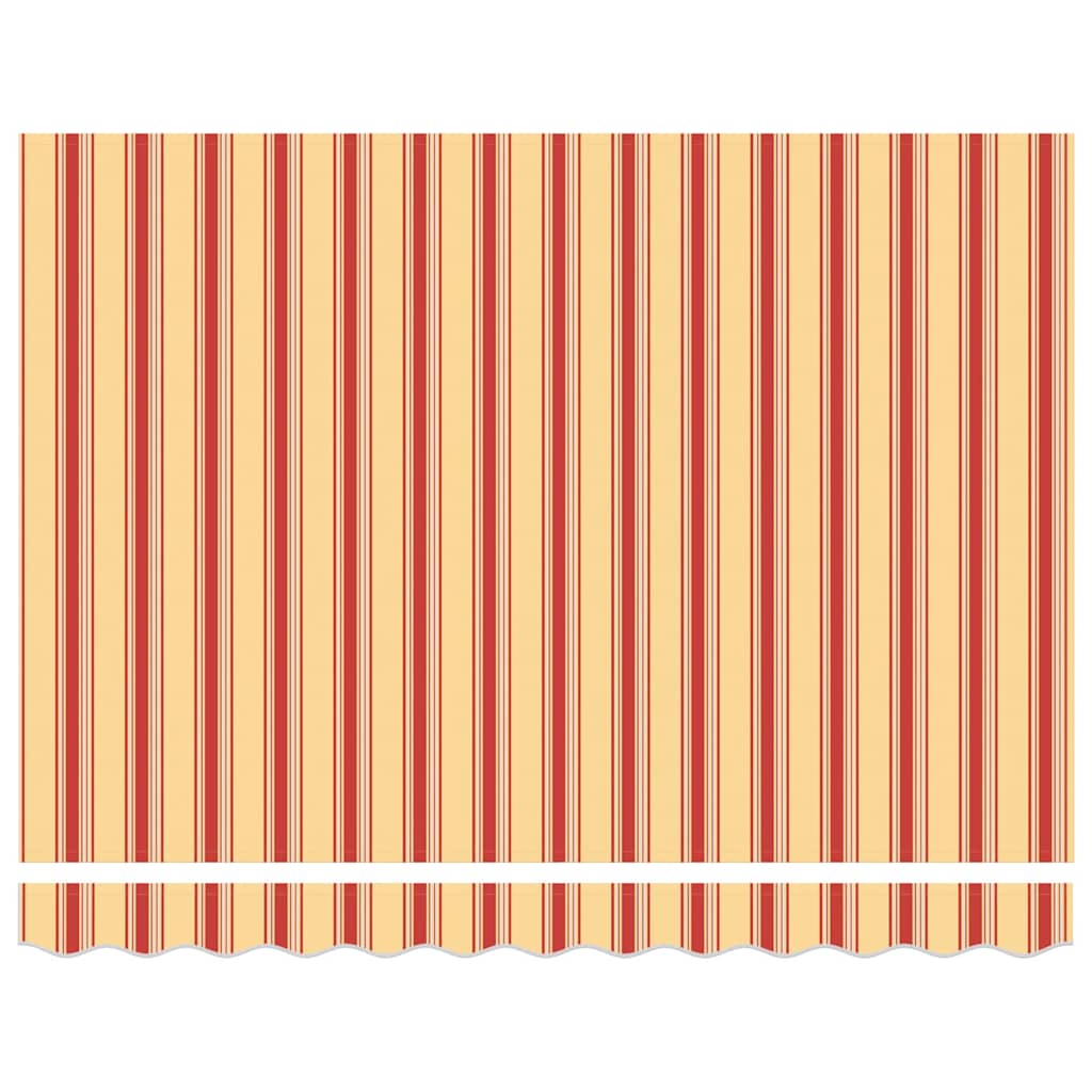 Tenda Retrattile con giallo e arancione 300 x 250 cm Tessuto - homemem39